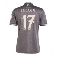 Maglie da calcio Real Madrid Lucas Vazquez #17 Terza Maglia 2024-25 Manica Corta